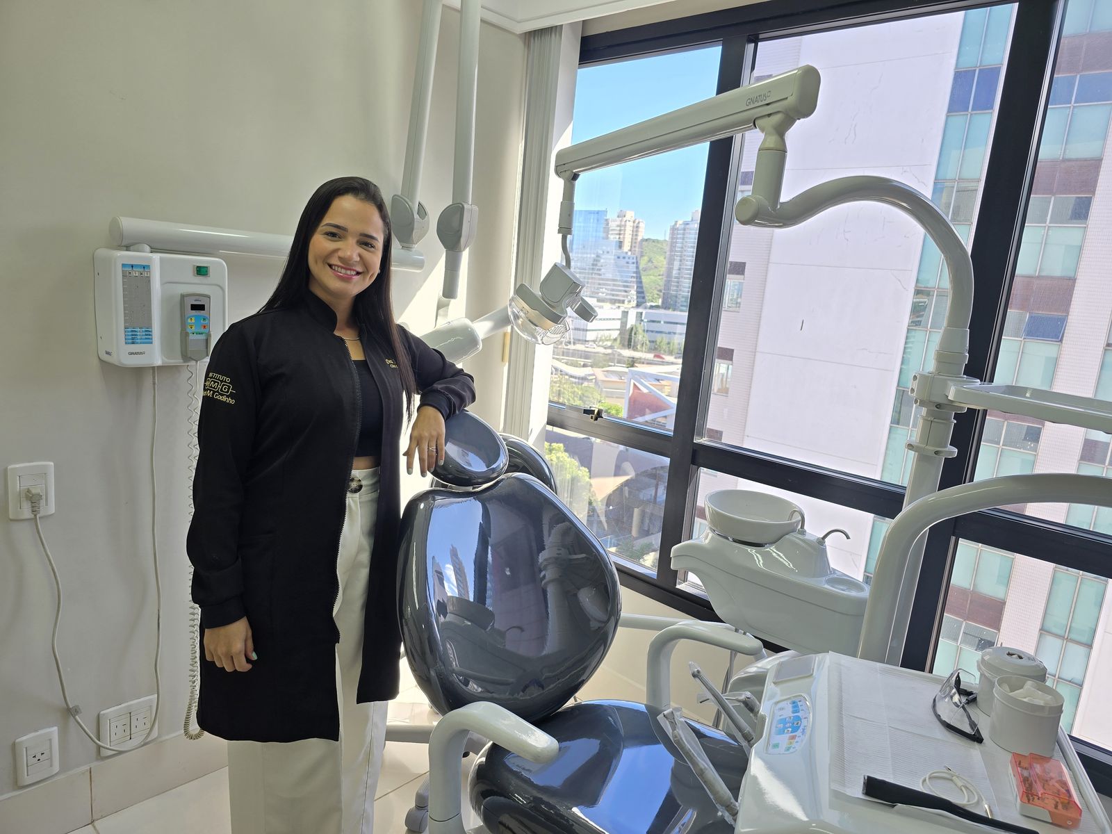 Equipe da clínica SORRIE+ Odontologia